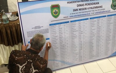 PENANDATANGANAN KOMITMEN MUTU SMK NEGERI 4 PALEMBANG