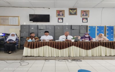 RAPAT KOORDINASI PEMBINAAN GURU DAN PEGAWAI SMK NEGERI 4 PALEMBANG